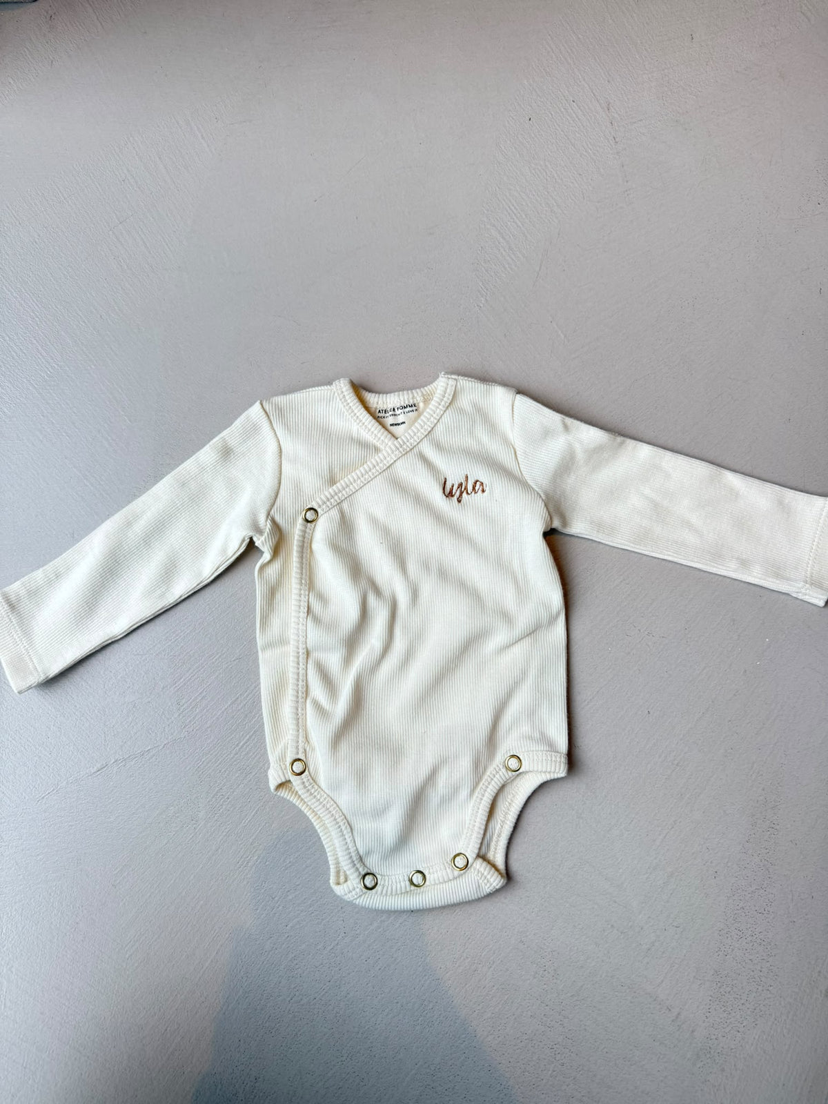SAMPLE SALE |Rap Romper Cosy White lyla Newborn