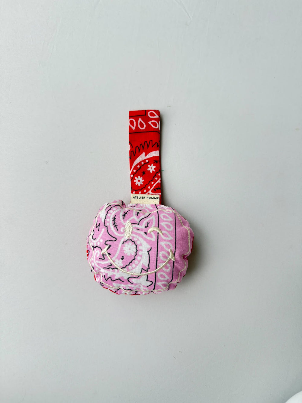 SAMPLE SALE | Pomme Pacifier Cloth Bandana Pink