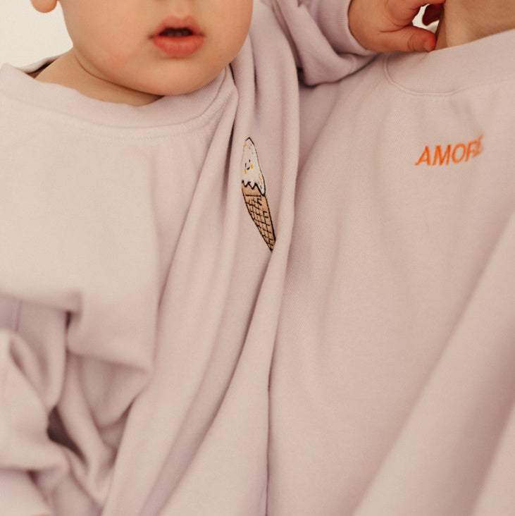 Woman sweater lucky lila 