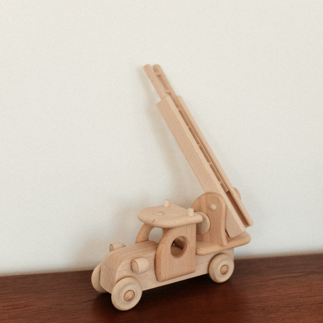 houten speelgoedauto