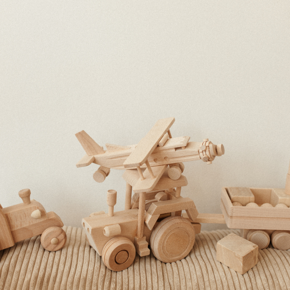 WOODEN TOY | PROPELLOR PLANE