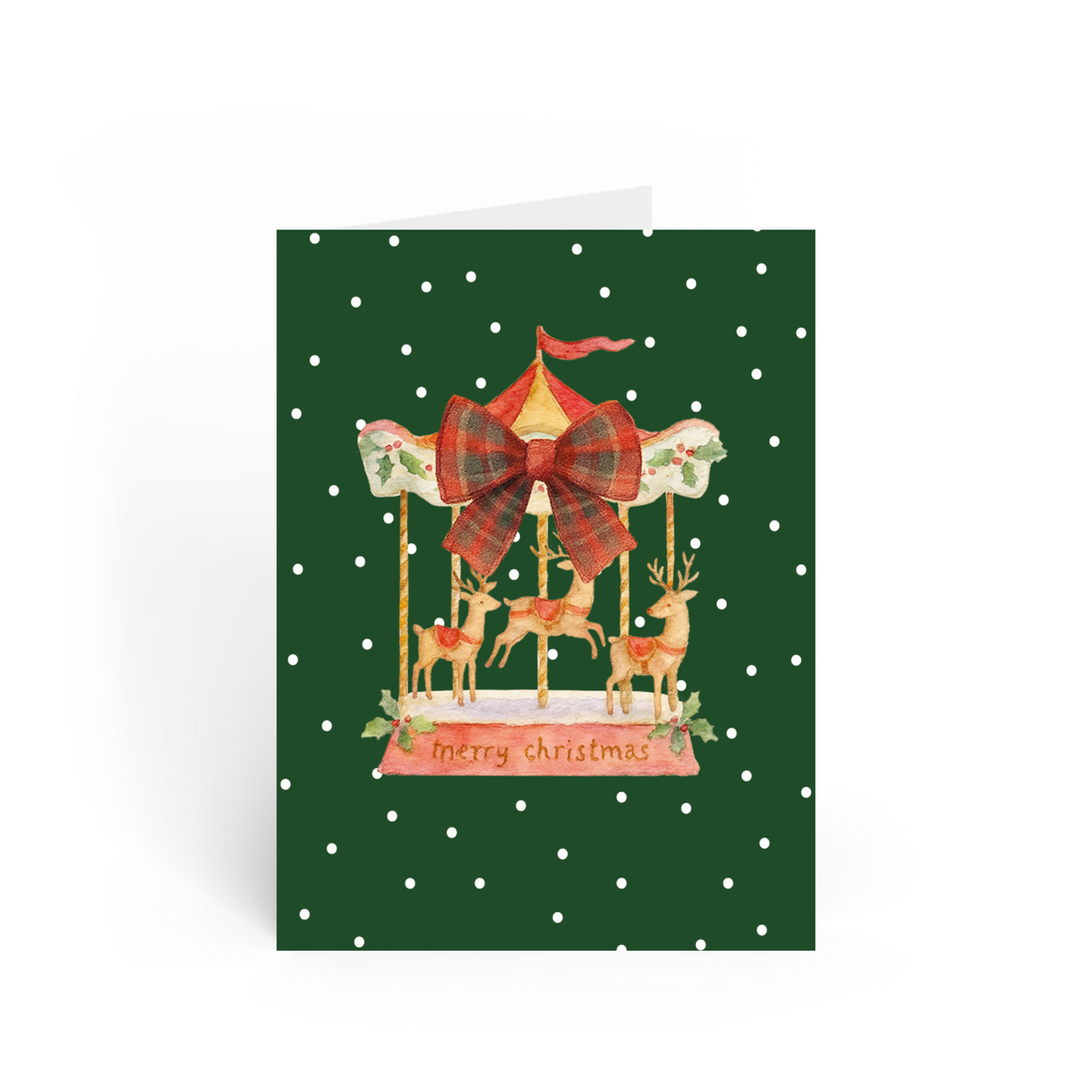 POST CARD | CHRISTMAS CAROUSEL MAGIC
