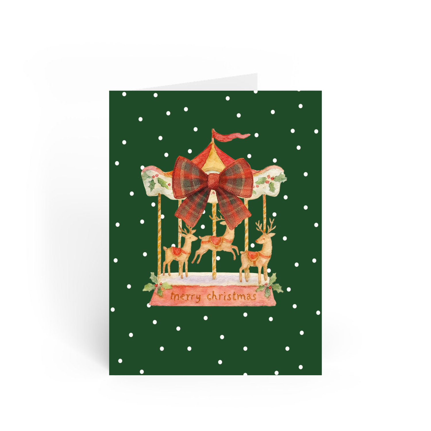 POST CARD | CHRISTMAS CAROUSEL MAGIC