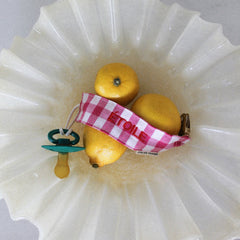 PACIFIER CORD  CHECKED | BLOWY BUBBLEGUM