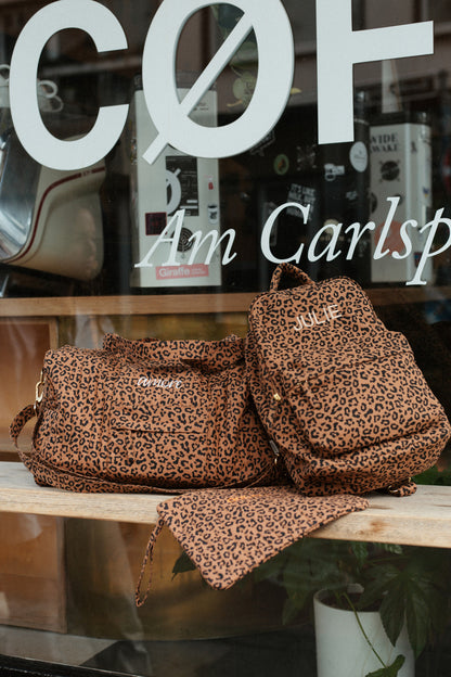 THE FLAT POUCH  | LEOPARD