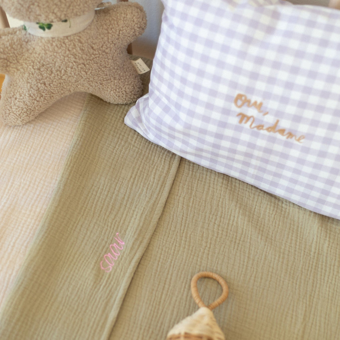 FLAT SHEET COT | MORNING MOSS