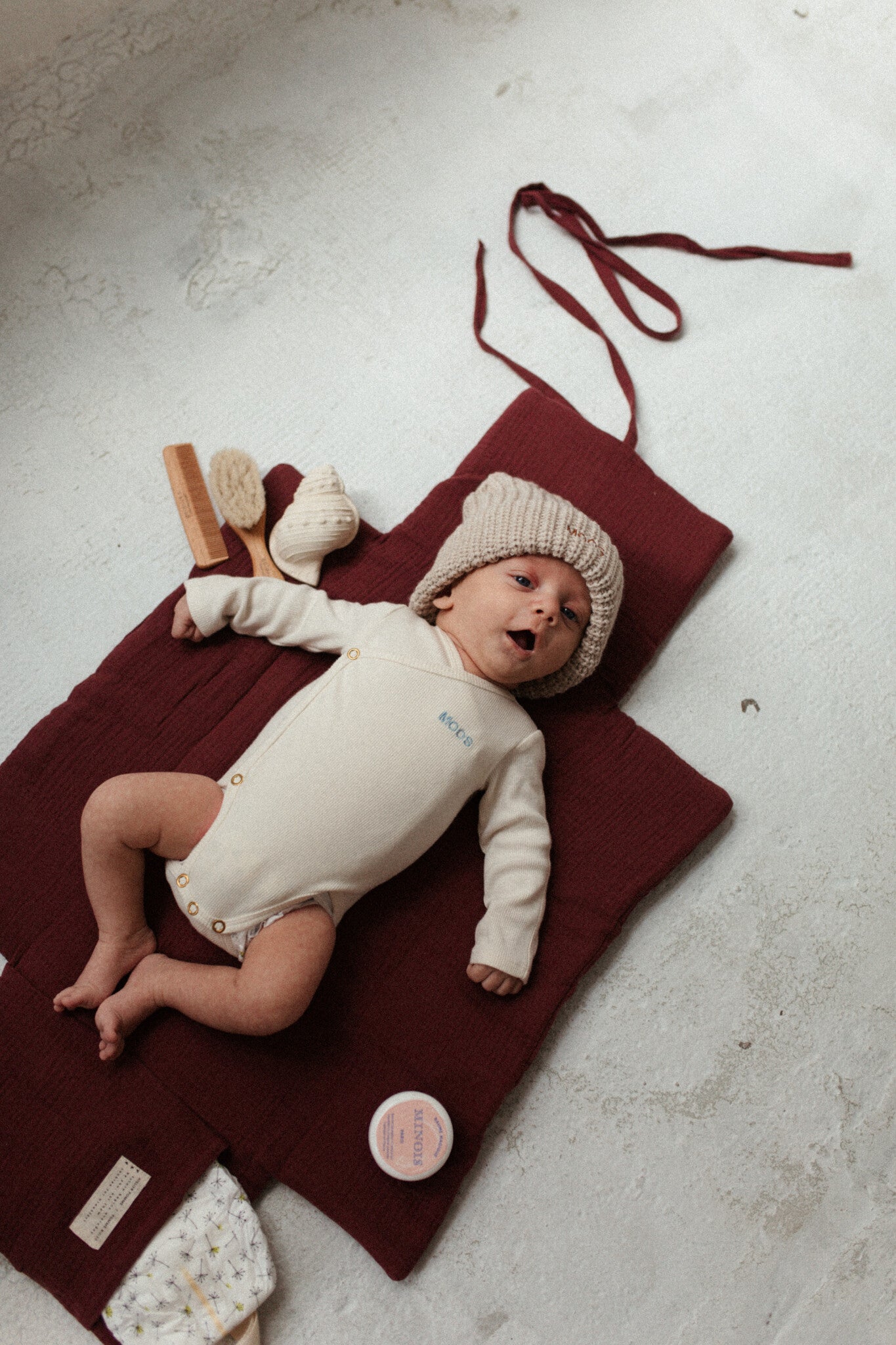 ROMPER WRAP THE BABY | COSY WHITE
