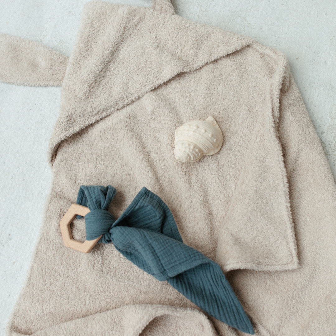 PETIT TOWEL | MISTY BLUE
