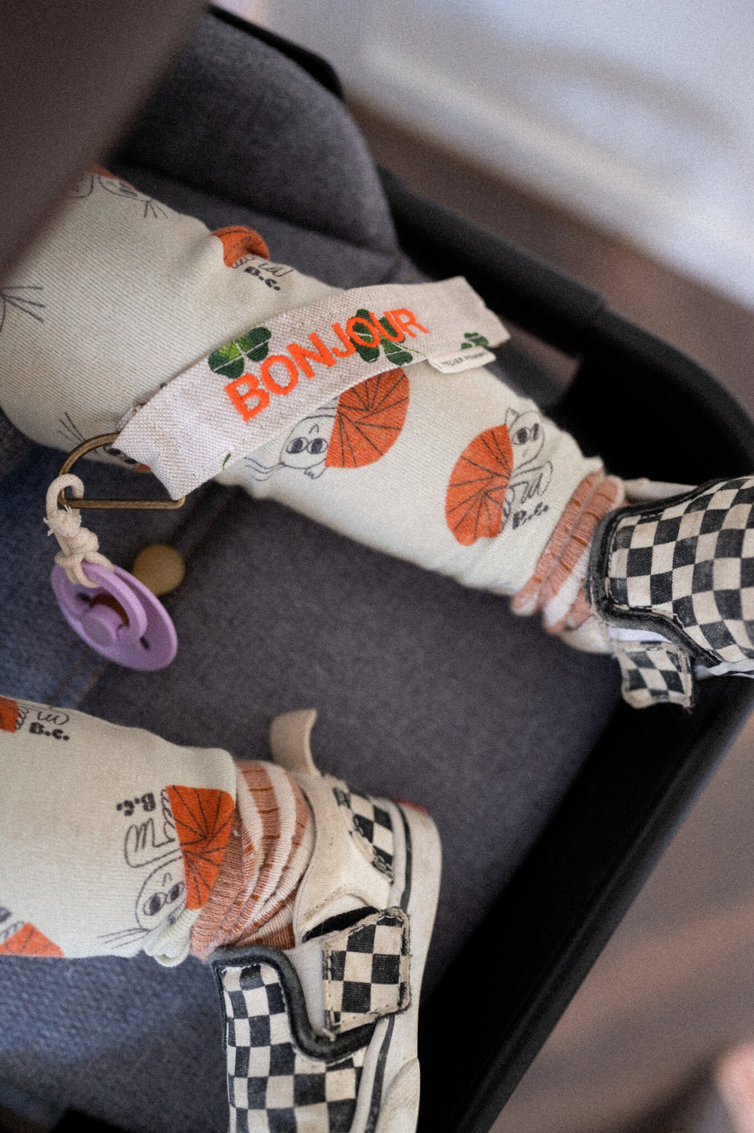 PACIFIER CORD | LUCKY CLOVER