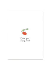 SALE - WENSKAART | CHERRY MUCH