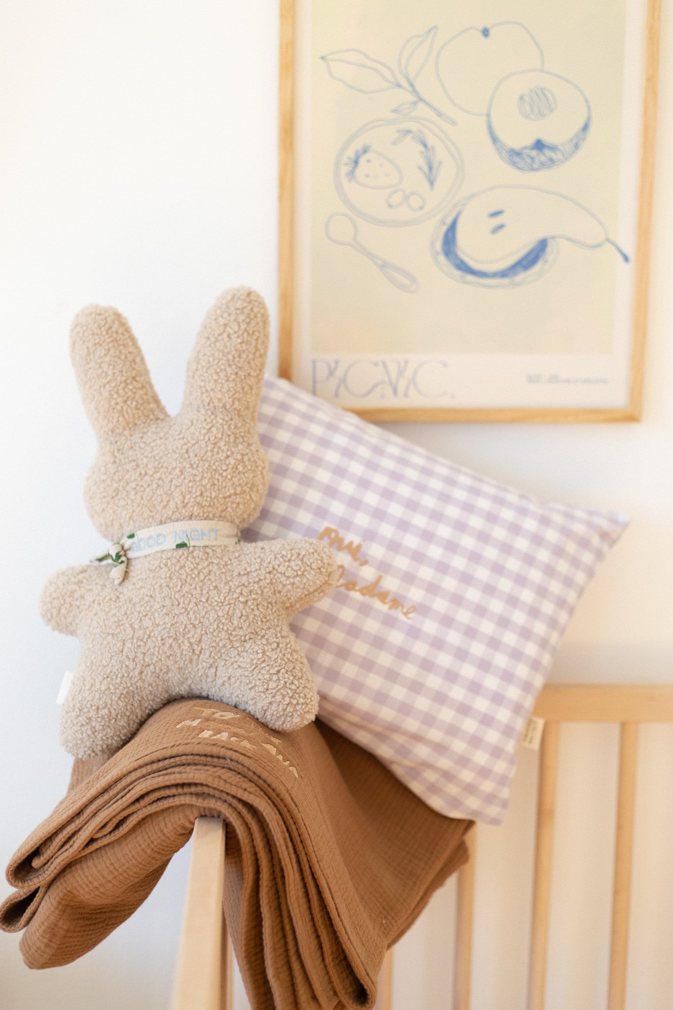 CUSHION CHECKED | LUCKY LILA