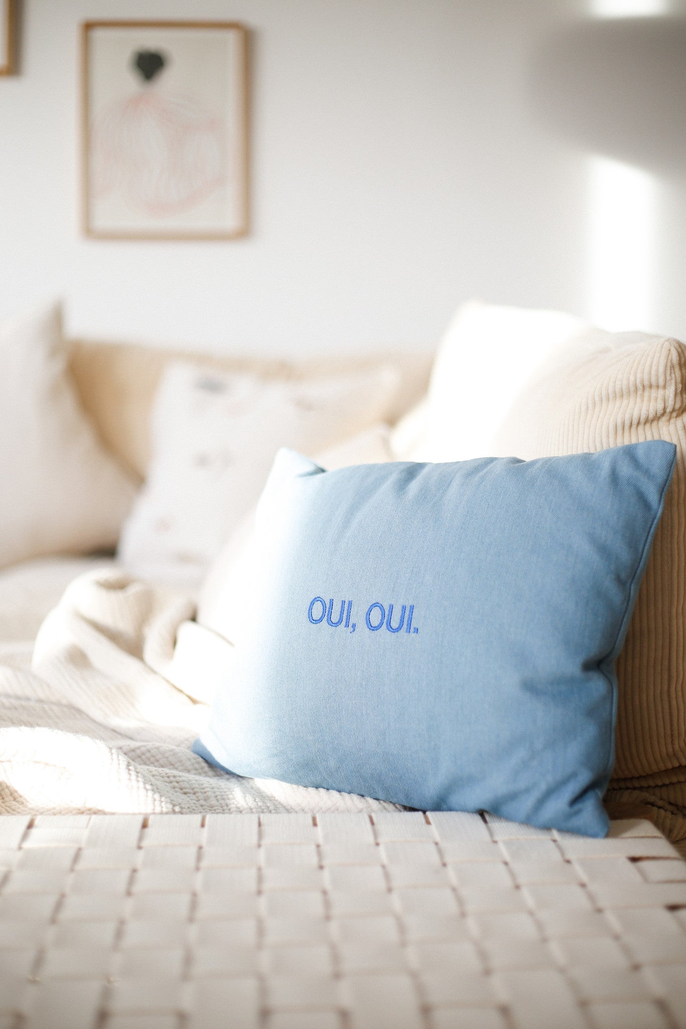 CUSHION: DINKY DENIM