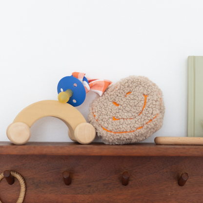 PACIFIER CLOTH  POMME | TEDDY OOPSY ORANGE