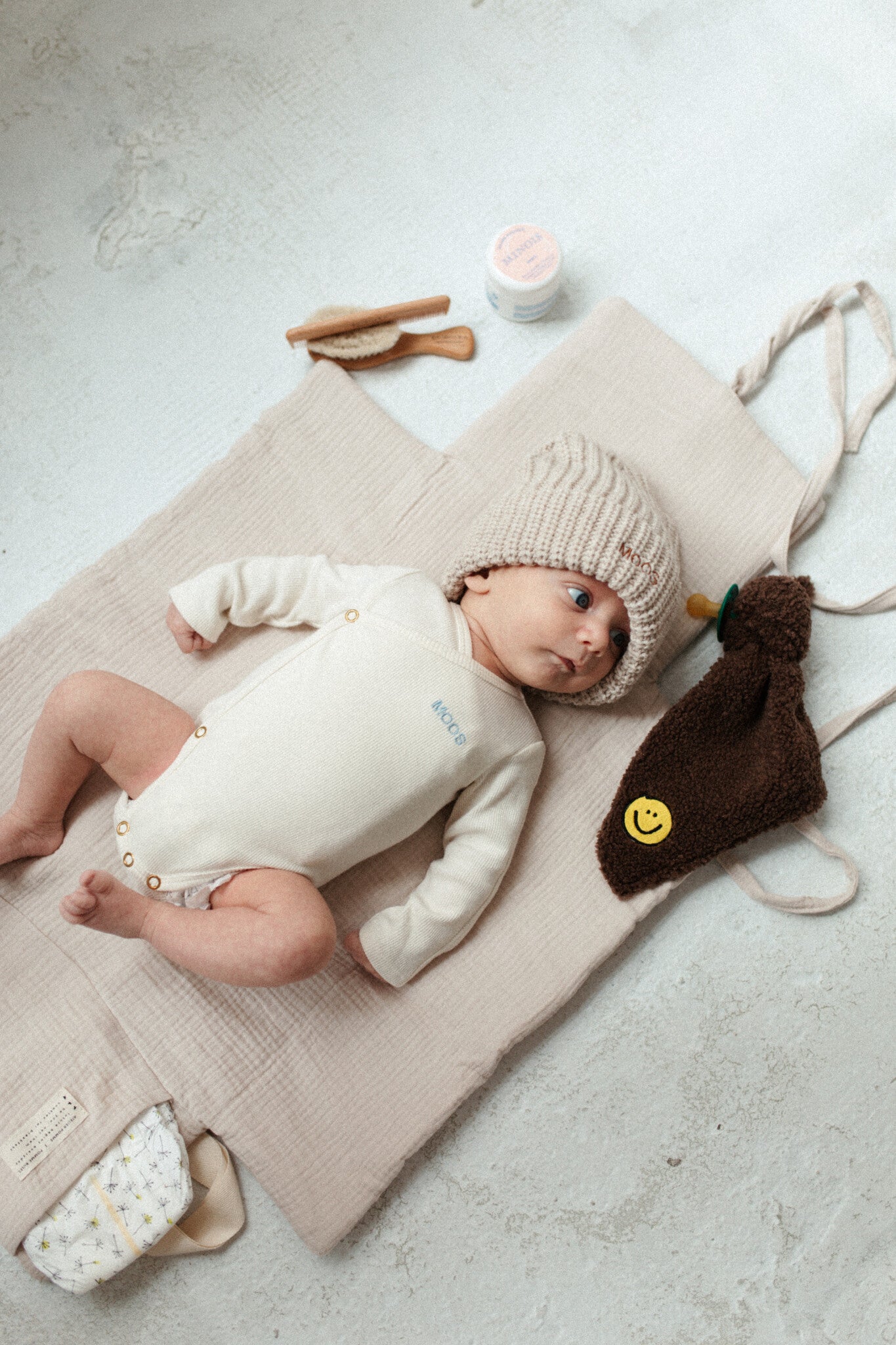 ROMPER WRAP THE BABY | COSY WHITE