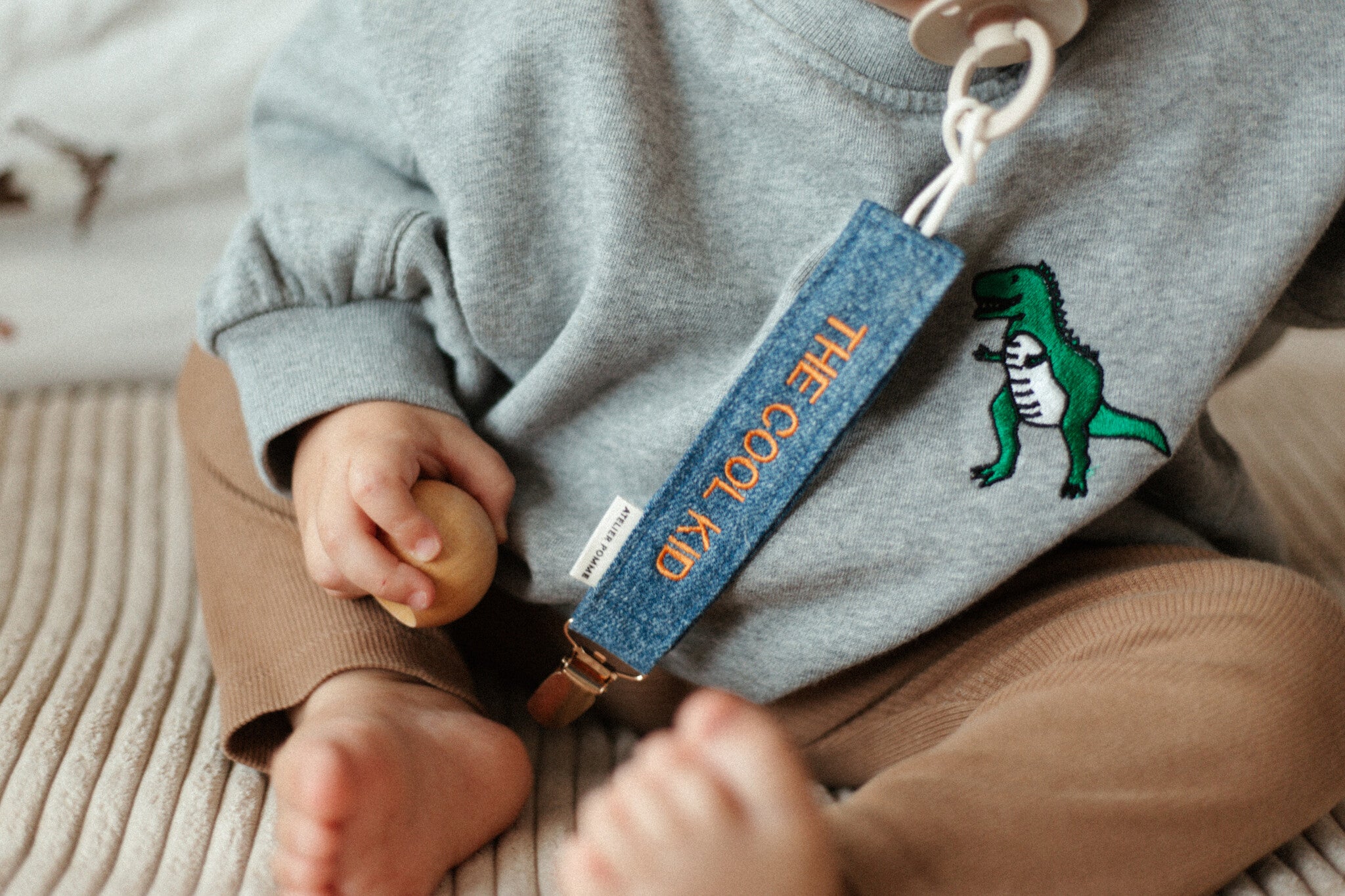 PACIFIER CORD | DENIM