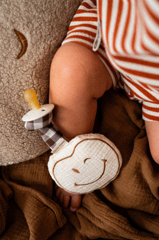 PACIFIER CLOTH  POMME | COSY WHITE