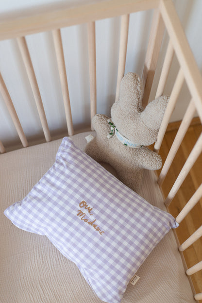 CUSHION CHECKED | LUCKY LILA