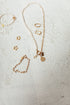 Paperclip armband, 18K goud verguld roestvrij staal, waterproof, ontworpen door Bonnie Studios.