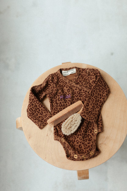 ROMPER WRAP THE BABY  | LEOPARD