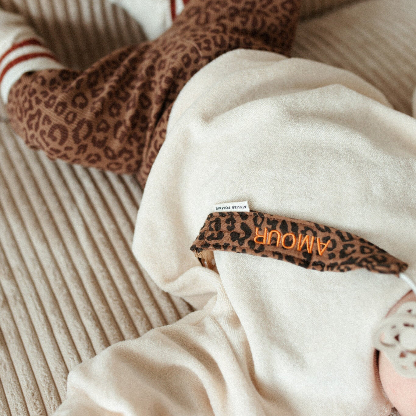 PACIFIER CORD | LEOPARD