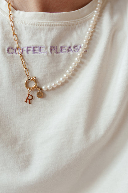 FLINT GOLD NECKLACE
