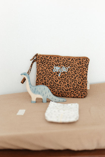 THE FLAT POUCH  | LEOPARD