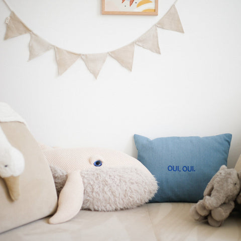 CUSHION: DINKY DENIM