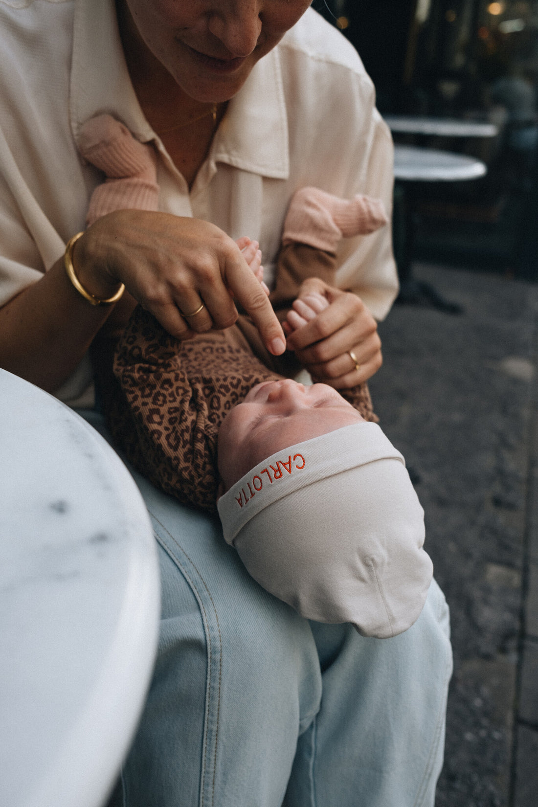 TEENY TINY BEANIE | BONJOUR BEIGE