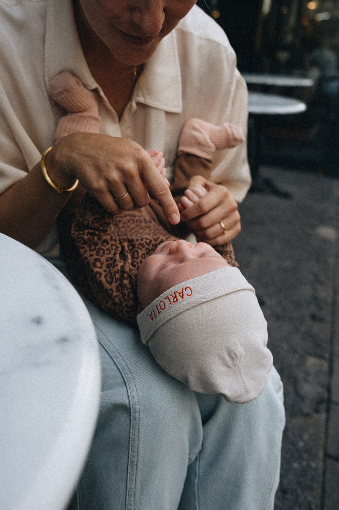 TEENY TINY BEANIE | BONJOUR BEIGE