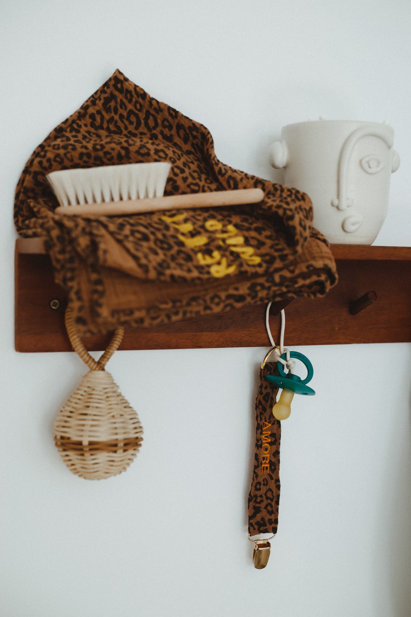 PACIFIER CORD | LEOPARD