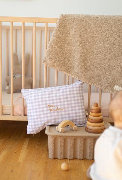 CUSHION CHECKED | LUCKY LILA