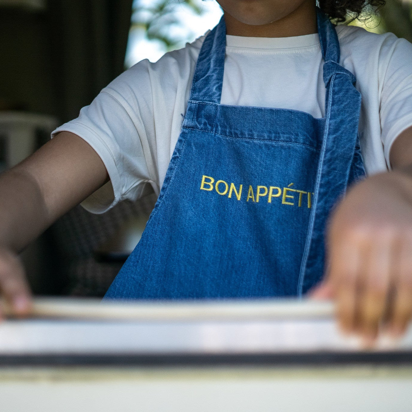 APRON PETIT CHEF | DENIM