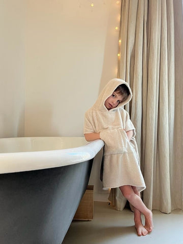 BUBBLY PONCHO | BONJOUR BEIGE