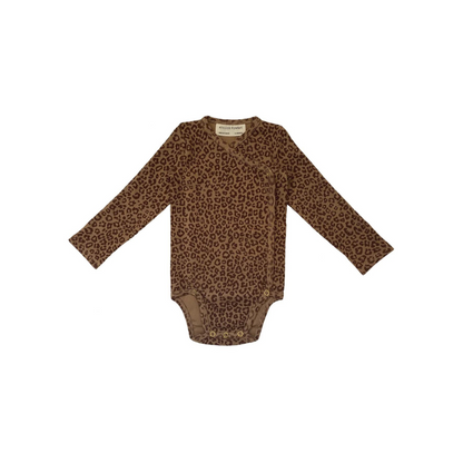 ROMPER WRAP THE BABY  | LEOPARD