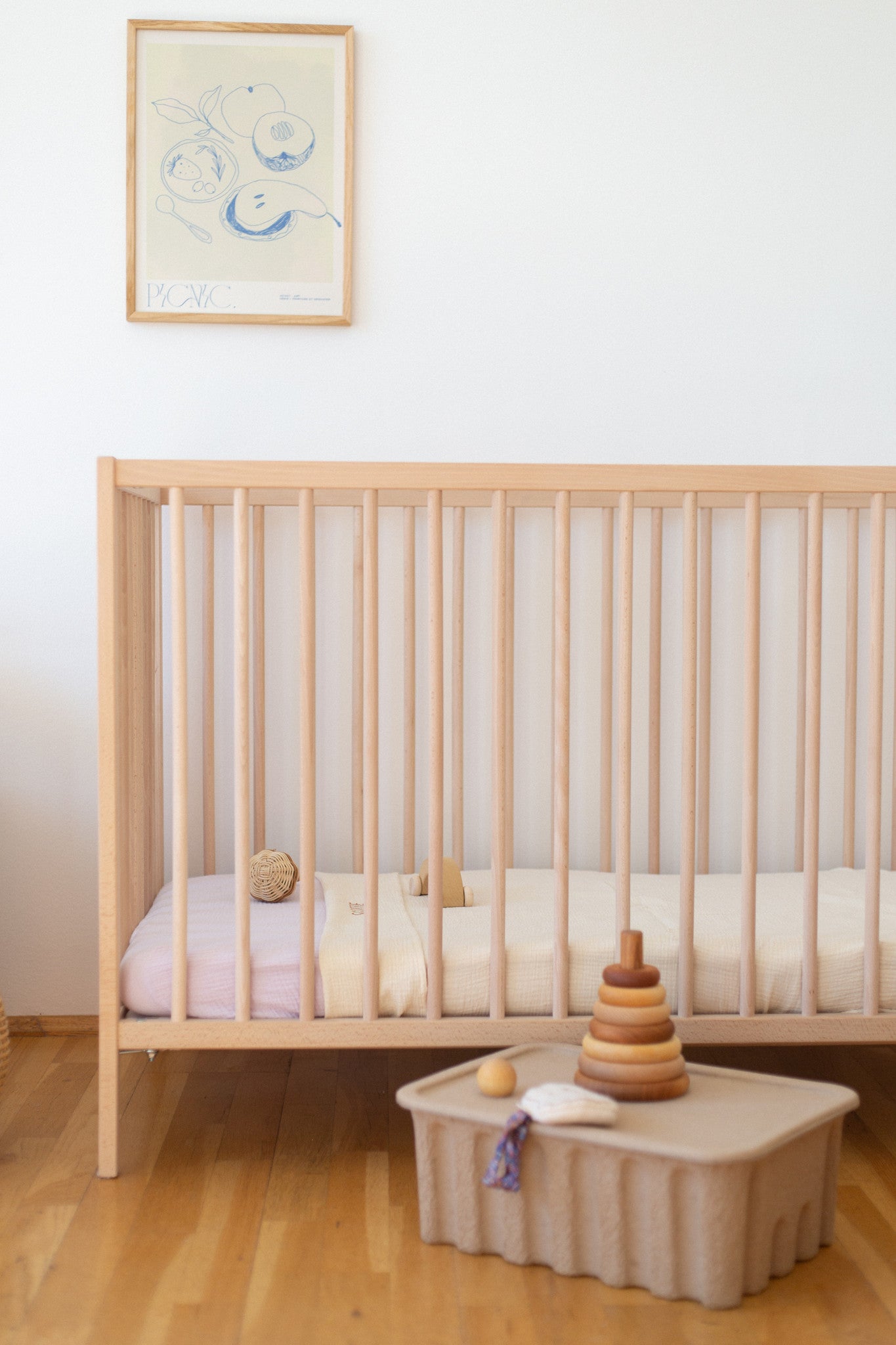 FITTED SHEET COT | LUCKY LILA