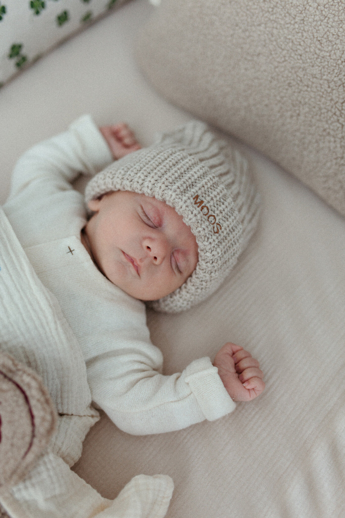 FITTED SHEET COT | BONJOUR BEIGE