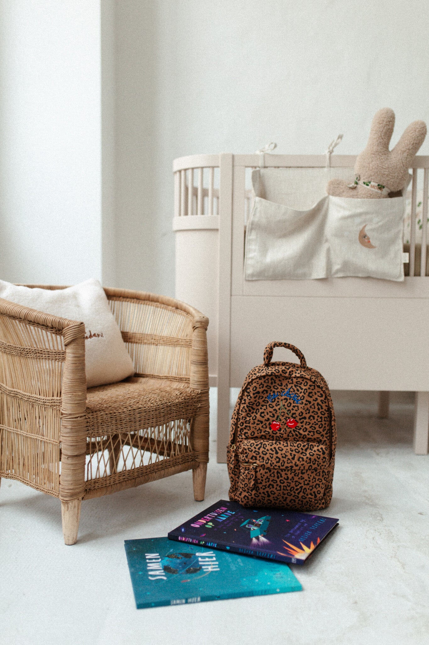 LINNEN BED PCOKET  | BONJOUR BEIGE