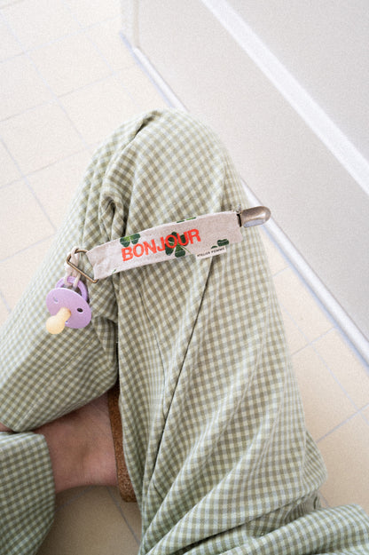 PACIFIER CORD | LUCKY CLOVER