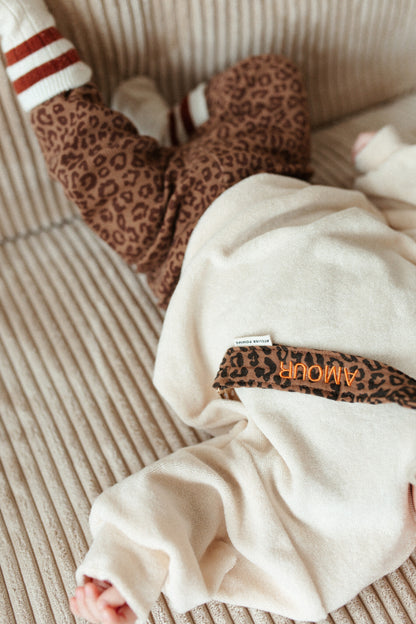 TINY PANTS | LEOPARD BROWN