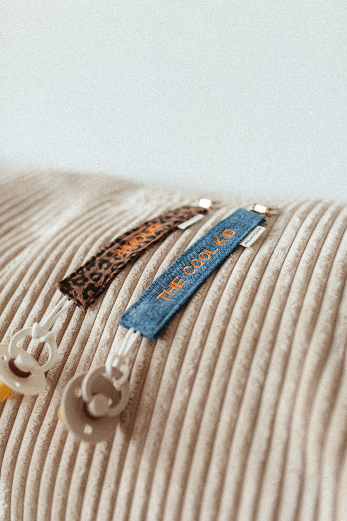 PACIFIER CORD | LEOPARD