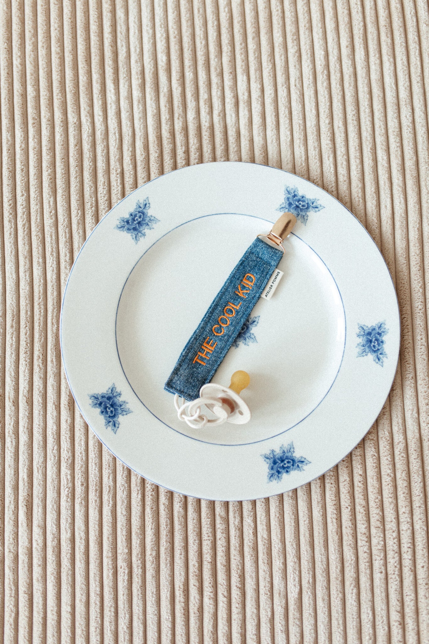 PACIFIER CORD | DENIM