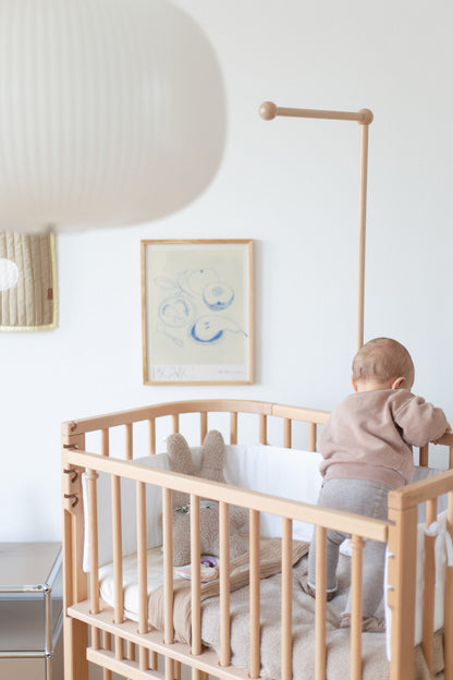 FLAT SHEET CRIB | FINE BROWN