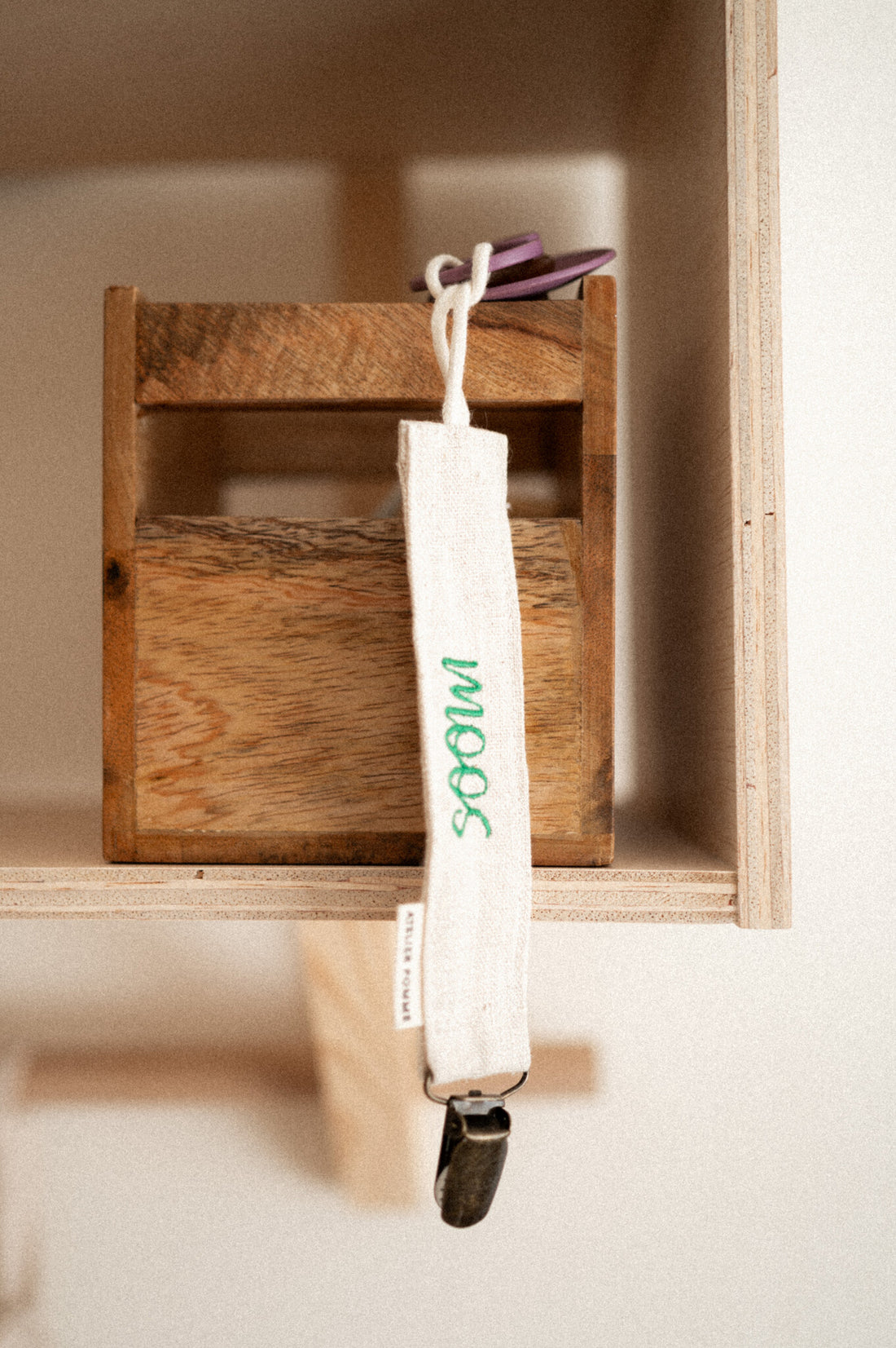 PACIFIER CORD | LOVELY LINEN