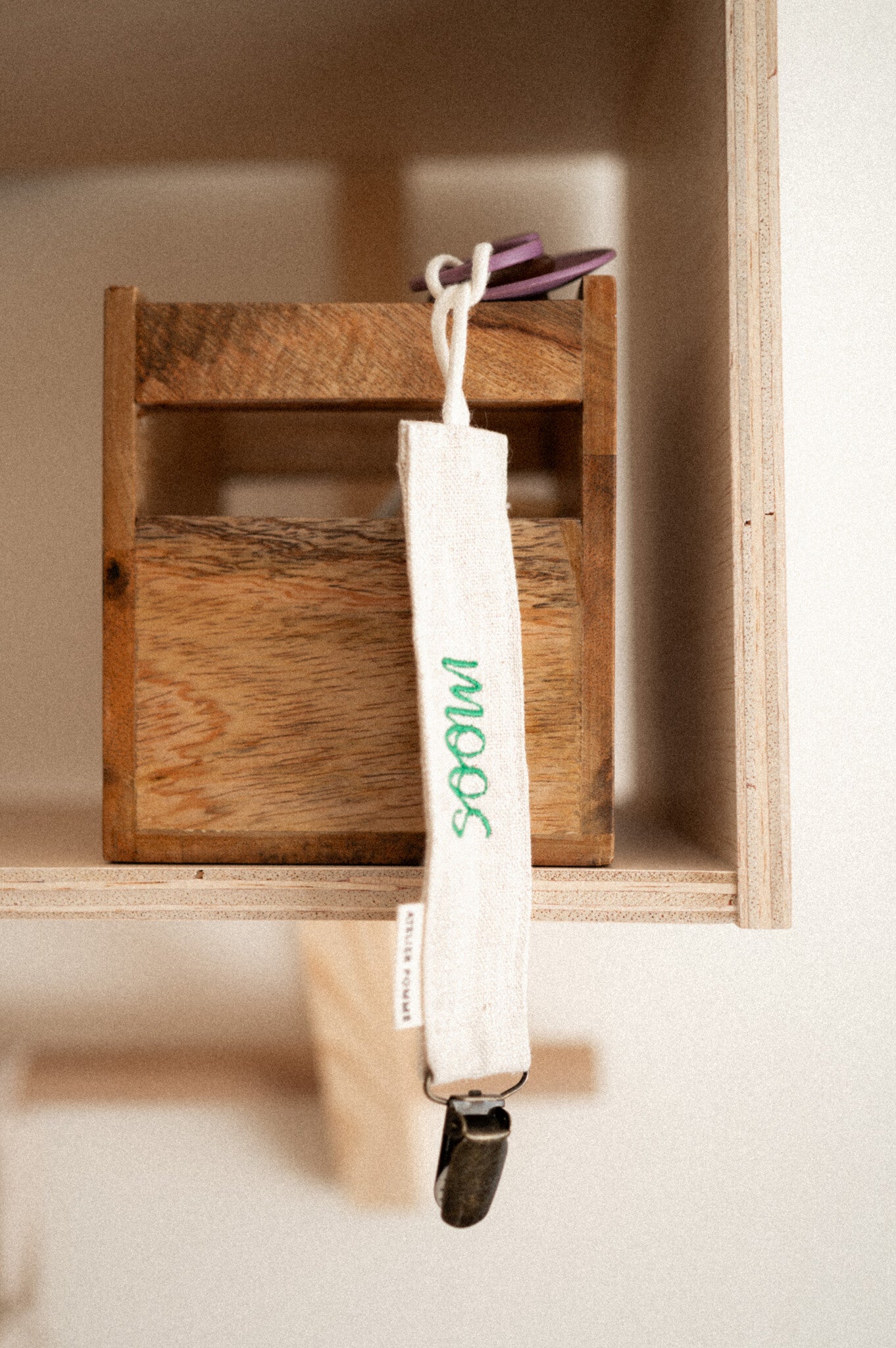 PACIFIER CORD | LOVELY LINEN