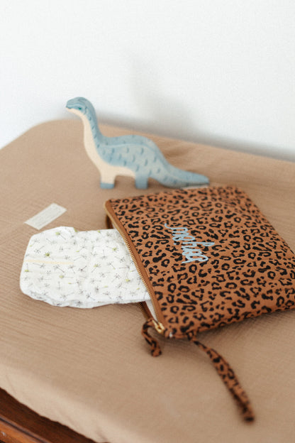 THE FLAT POUCH  | LEOPARD