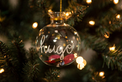 PERSONALIZED X-MAS WISH BALL