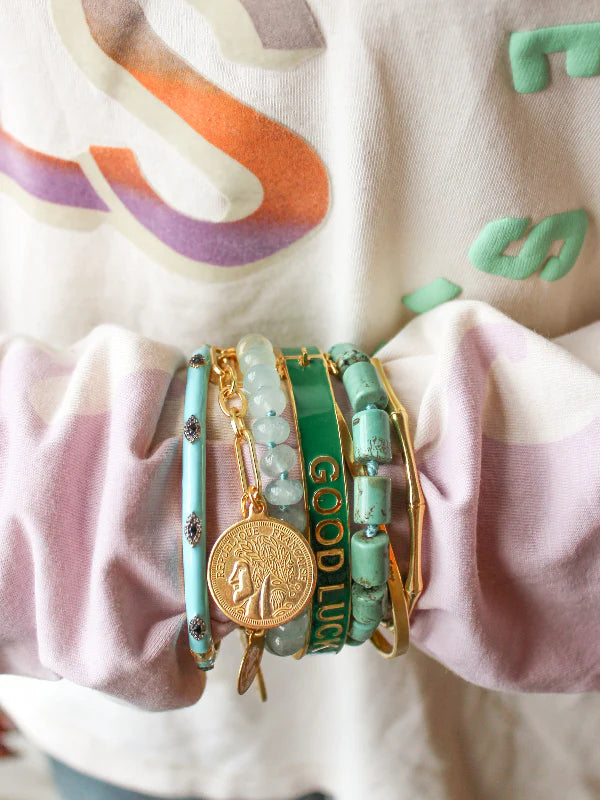 Gold Coin-armband