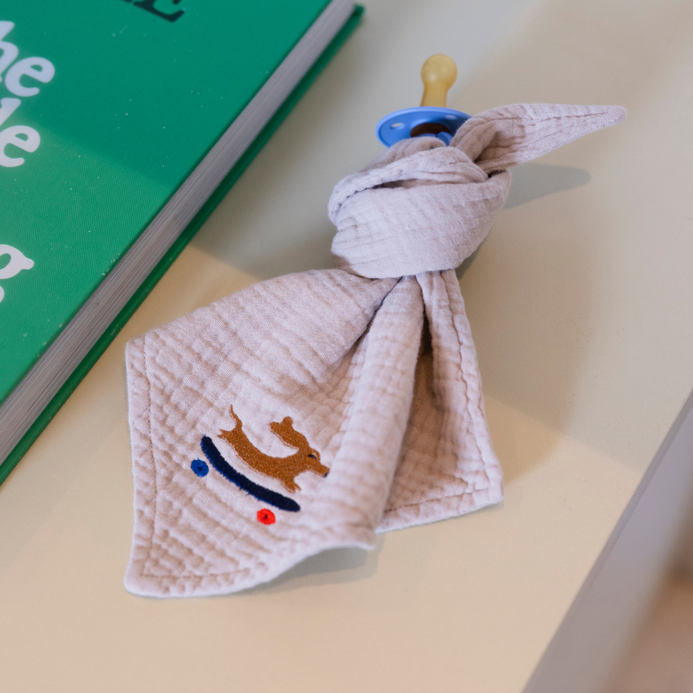 Pacifier cloth cuddle | Bonjour beige