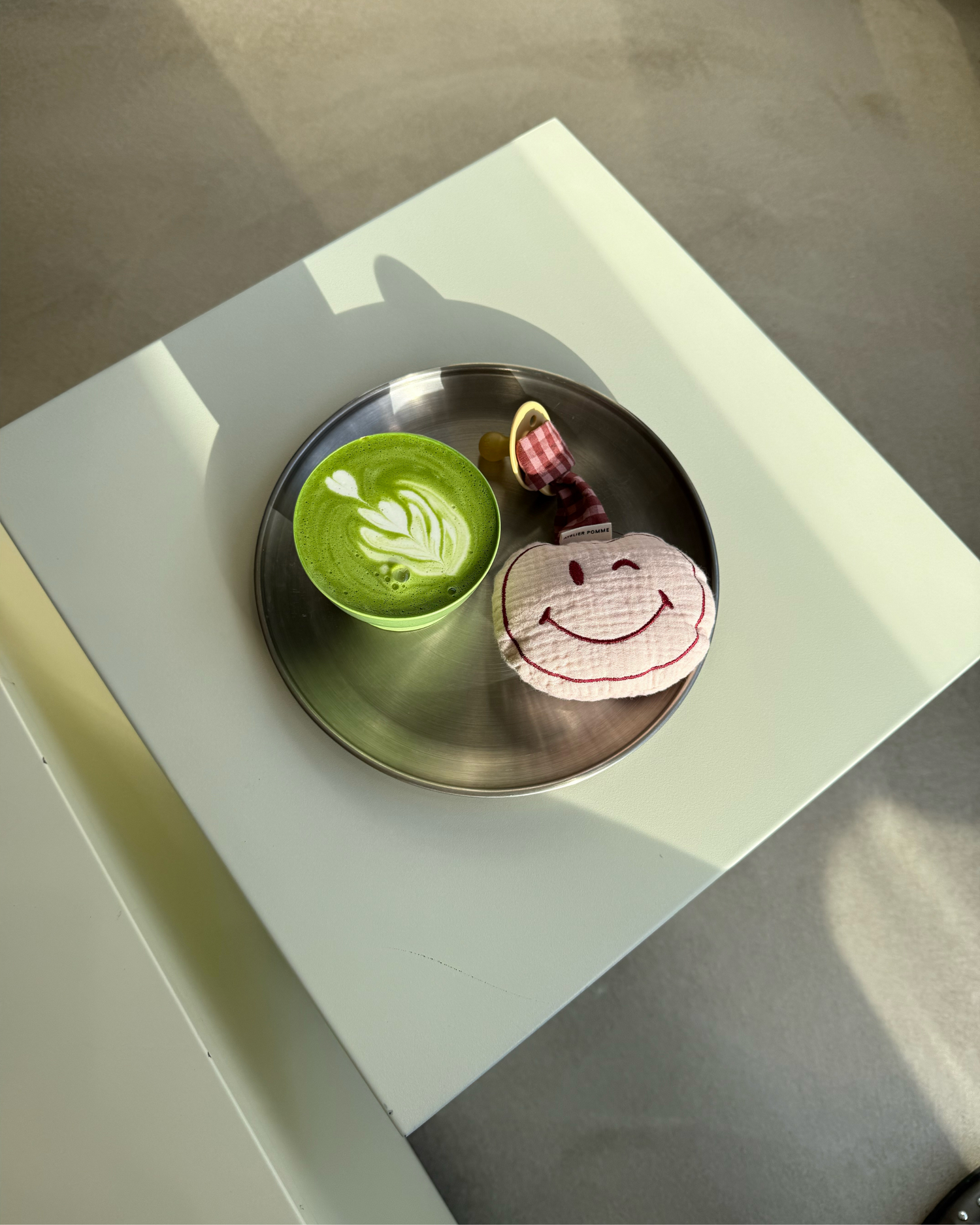 PACIFIER CLOTH POMME | PINKY PROMISE