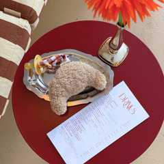 PACIFIER CLOTH | BONJOUR LITTLE CROISSANT